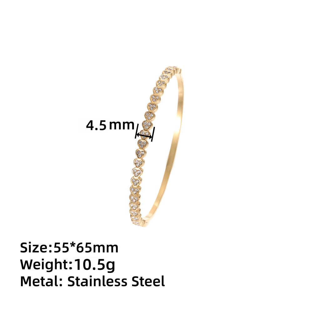 Gold 4.5mm/55*65mm