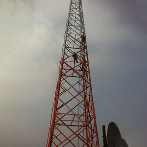 स्वयं सहायक सेल फोन सिग्नल प्रसारण एंटेना एफएम रेडियो स्टेशन संचार आयरन 3-पैर वाले कोणीय टॉवर शेनघंग - Product Image 5