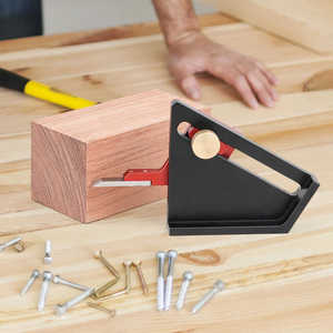 Center Line Marking Gauge for <b>Wood</b>, 1/2" Tenon Jig Accessory, Precision Scribing <b>Tool</b> for Dado & Rabbet <b>Cuts</b> - Product Image 3