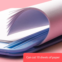250413 Mini coupe-papier manuel portable 250413 Papeterie pour étudiants A4 bidirectionnelle pour les étudiants à utiliser-DIY Grade