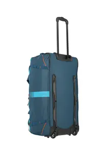 86L Unisex-Kartuschen-Kartusche Gepäcktasche langlebig Nylon Oxford cooles Design Räder Reißverschluss weiche Räder großer Reisetasche