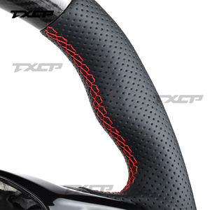 Convient pour <span class=keywords><strong>Ford</strong></span> Transit V348 Tourneo C-MAX Kuga St mk8 2018 2019 2023 <span class=keywords><strong>2021</strong></span> 2022 Volant en fibre de carbone - Product Image 6
