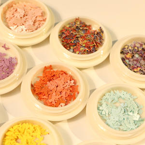 Famosa 12 scatola di metallo della farfalla di pietra di arte del chiodo 3D autoadesivo del chiodo Di Natale fiocchi di neve del Metallo di Arte Del Chiodo - Product Image 4