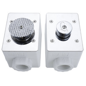 PPR giấu công cộng trực tiếp ngồi xổm trong tường chân đạp nhà vệ sinh đẩy flusher Đỏ bừng van tay kiểm soát nhà vệ sinh tuôn ra van - Product Image 1