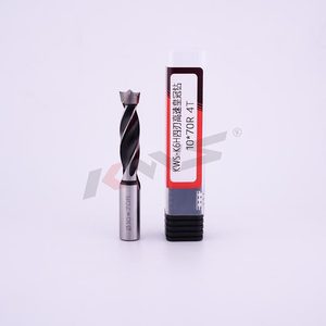 KWS Tungsten Carbide Dowel <strong>Drill</strong> Bit-Brad Point 10mm Shanker Black Oxide Finish Wood Cutting <strong>Blind</strong> Hole CNC Tool - Product Image 4