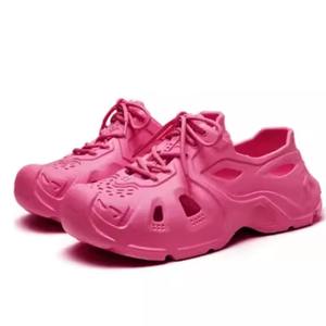 Sandalias de Plataforma de Verano, Elegantes y Populares, Cómodas, Suaves, para Exteriores, con Cordones, de EVA Inyectado, de Diseño - Product Image 4