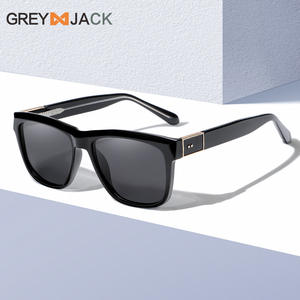 Gafas de Sol Europeas para Mujer, Montura Negra de TR Metálico, Lentes Polarizadas TAC con Protección UV400, Tipo 3, Estilo Urbano y Moderno - Product Image 2