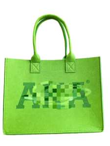 Tas Tote Felt Ramah Lingkungan Tahan Lama Grosir dengan Logo Kustom Cetak Die-Cut Gaya Sederhana-Hadiah Promosi untuk Acara - Product Image 5