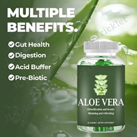 OEM Aloe Vera Nahrungsergänzungsmittel Verdauungs- und Immungesundheit Gummibärchen Aloe Vera Extrakt Kräuter-Aloe-Vera-Gummis Maßgeschneiderte Formel