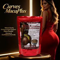 Capsules de Maca Noire pour l'Augmentation des Hanches et le Soutien Immunitaire avec Logo Personnalisé – Extrait de Poudre de Maca Noire en Gélules