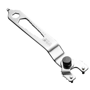 Clé pour meuleuse d'angle 15-52 mm réglable, double extrémité, en acier, qualité industrielle, à mâchoires métriques dentelées - Product Image 5