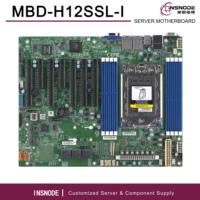Carte mère serveur à socket unique MBD-H12SSL-I, compatible avec les processeurs EPYC 7002/7003, 8xDIMM DDR4, 7xPCIe 4.0, double LAN Gigabit, ATX, NEUVE