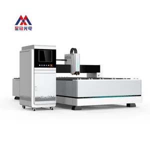 Mesin pemotong Laser serat CNC 2000w harga promosi baru untuk lembar galvanis baja tahan karat