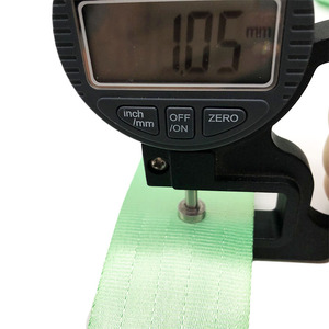 High Quality Wholesale High Strength 38mm <strong>2</strong> <strong>Inches</strong> Nylon White Seatbelt <strong>Webbing</strong> for Cars - Product Image 6