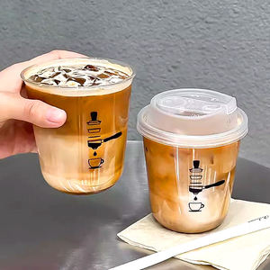 ถ้วยพลาสติกทรง U แบบใช้แล้วทิ้งขนาด500มล. ถ้วยชา Boba ขนาด89มม. สำหรับชงชาไทย - Product Image 3