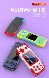 Nouvelle console de jeu portable rétro A12, écran 3,0 pouces, 500+ jeux d'arcade classiques intégrés, prend en charge la sortie TV pour deux joueurs - Product Image 1