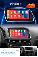 Écran tactile GPS 8,8 pouces 1600*600p, Carplay Linux T113 Android AUTO pour Audi Q5 Sq5 2009-2016