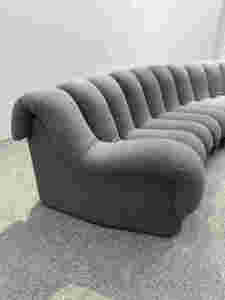 Canapé modulaire de passage au design BOUCLE belge moderne, mobilier de salon contemporain combinable - Product Image 2