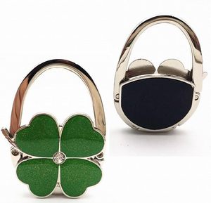 Colgador de bolso plegable con diseño de mariposa y gato, gancho de mesa <span class=keywords><strong>para</strong></span> cartera, con diseño de trébol de cuatro hojas, <span class=keywords><strong>para</strong></span> bodas y <span class=keywords><strong>cumpleaños</strong></span> - Product Image 2
