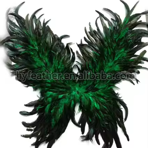 Schöne Feder Engel Flügel für Weihnachts feier Kostüm Cosplay Tanz Bühnenshow Karneval Halloween Festliches Dekor - Product Image 2