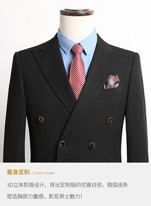 <span class=keywords><strong>2023</strong></span> <span class=keywords><strong>Costume</strong></span> ODM affaires hommes vêtements de cérémonie 3 pièces mince <span class=keywords><strong>costume</strong></span> robe de mariée Double boutonnage smoking réunions costumes hommes costumes - Product Image 6