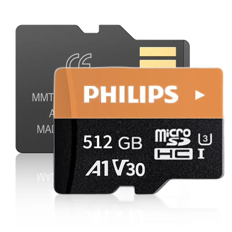Philips Hot sale memory card 128GB 256GB 512GB micro tf flash sd card 4K Memory SD Cards For Phone