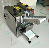 Machine à pâte à dumplings et wontons à prix d'usine, machine à fabriquer des feuilles de pâte rondes et carrées, rouleau à pâte, machine à étaler la pâte