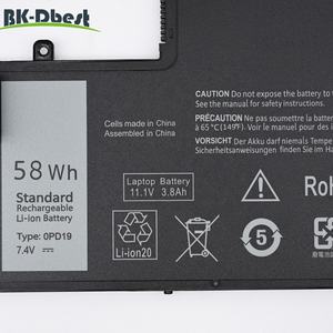 Batería de Alta Calidad 0PD19 7.4v 58wh para Portátil OPD19 para <span class=keywords><strong>Dell</strong></span> <span class=keywords><strong>Inspiron</strong></span> 14 14-5447 15-5547 3450 3550 <span class=keywords><strong>5448</strong></span> - Product Image 2
