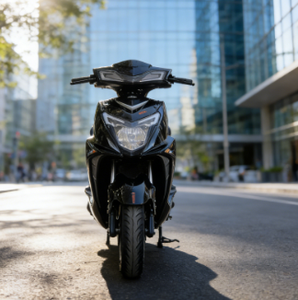 Moped électrique haute performance 72V 30AH 1200W pour adultes, moto à deux roues avec double suspension et moteur au plomb-acide - Product Image 6