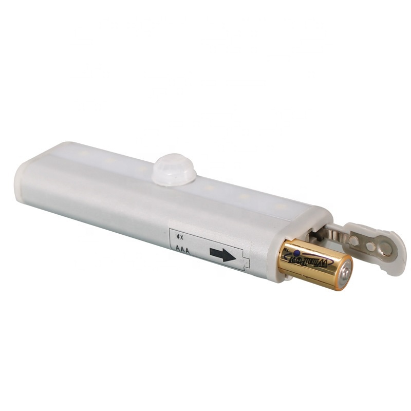 Светодиодные светильники с датчиком движения, Светодиодная лента мини-размера для шкафа, шкафа, ящика, лестницы