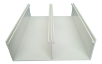 Profilé extrudé en PVC blanc en forme de H pour la décoration des cuisines d'hôpitaux et des constructions extérieures