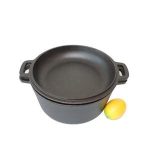 حار بيع الحديد الزهر وعاء طهي برياني مع غطاء - Product Image 4