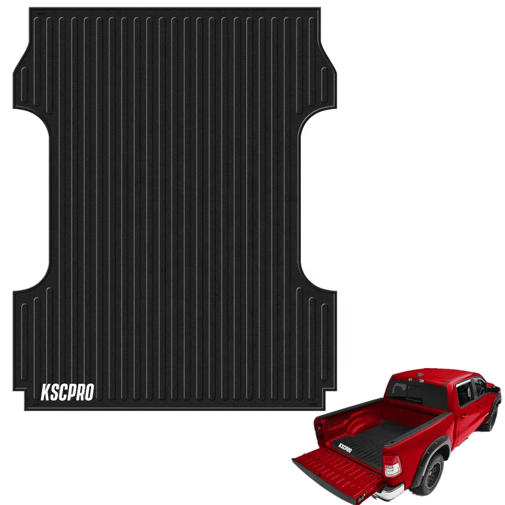 KSCPRO Heavy Duty Truck Bed Mat For Ford F-250 F250 6.8FT bed 2017-2022