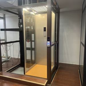 Home Elevator <b>Villa</b> Self-Built Houses Small No Pit Second Floor Elevator Exclusive for Cross-Border Hydraulic Small Household - Product Image 3