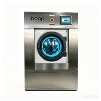 Lave-linge HOOP pour blanchisserie, usage commercial, prix industriel, haute performance, 15kg, 20kg, 25kg, 30kg, pour hôtels et blanchisseries commerciales