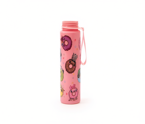 Borraccia per bambini con disegno animato, 750 ml, in plastica, per uso scolastico, con tracolla - Product Image 1