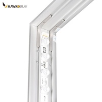 Boîte à lumière rétroéclairée LED HAWK de qualité supérieure avec garantie, lumineuse et uniforme, pour les panneaux de menu de restaurant et la signalétique de vente au détail