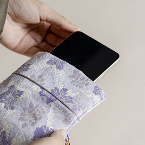 Bolso para Teléfono de Brocado Estilo Chino, con Borlas Tradicionales, Bandolera Pequeña, Monedero, Estilo Hanfu, Primavera 2026 - Product Image 3