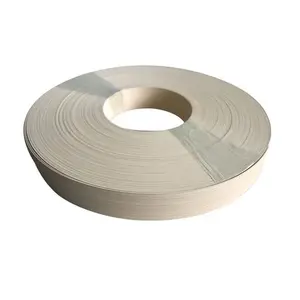 Home Furniture Shaped Veneer Wood PVC Strips Edging 1mm Cabinet PVC Edge Banding