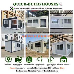 Sang trọng 40ft mở rộng container nhà 40ft có thể gập lại prefab thép nhà với phòng tắm nhà bếp cho tạm thời nhà ở chỗ ở - Product Image 4