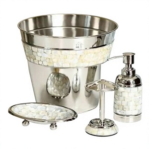 Colección Mother Of Pearl Conjunto de baño Proveedor Colección de baño de lujo Accesorios - Product Image 1