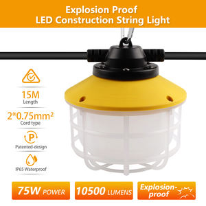 2 pines AU Plug SAA certificado 30m 75W alto brillo LED Cadena de luz de trabajo impermeable al aire libre Cadena de luz Led - Product Image 3