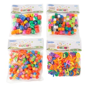 Bloques de construcción DIY de plástico de alta calidad al por mayor, juguetes educativos multiforma, modelo colorido ensamblado para niños, regalo de aprendizaje - Product Image 5