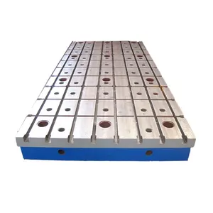Kualitas tinggi Cina chaode besi cor Platform T Slot besi cor permukaan plat tempat tidur