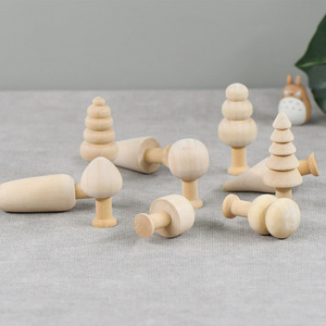 Ornement suspendu en <span class=keywords><strong>bois</strong></span> en forme <span class=keywords><strong>de</strong></span> champignon, à peindre soi-même, pour enfants, décoration <span class=keywords><strong>de</strong></span> Pâques, artisanat, <span class=keywords><strong>bois</strong></span> brut, vente en gros - Product Image 4