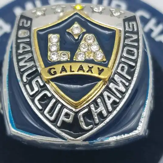 2014 LA Galaxy Football Cup MLS Cup Fans Championship Ring