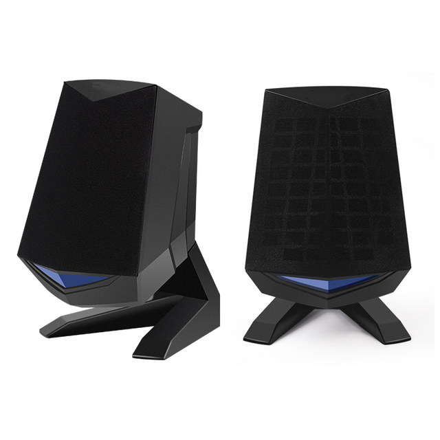 Fashion Design Computer Speakers 2.0 Desktop Speaker USB Wired Home Office Game Audio Desktop PC Speakers Subwoofer