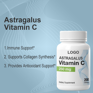 Cápsulas de Vitamina C con Astrágalo OEM/ODM, Promueven la Digestión en Adultos, No Aptas para Recién Nacidos, No Aptas para Personas Nocturnas, Personalizables, Vida Útil de 24 Meses - Product Image 2