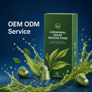 Calming Night Matcha Capsules Relaxing Green <b>Tea</b> Pods Compatible Capsule Coffee <b>Makers</b> Bulk Wholesale OEM Private Label - Product Image 6