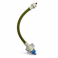 Actionneur musculaire artificiel pneumatique, longueur 30-50 cm, force de traction 200 N, rapport de contraction 25 %, pour la robotique bionique et les exosquelettes